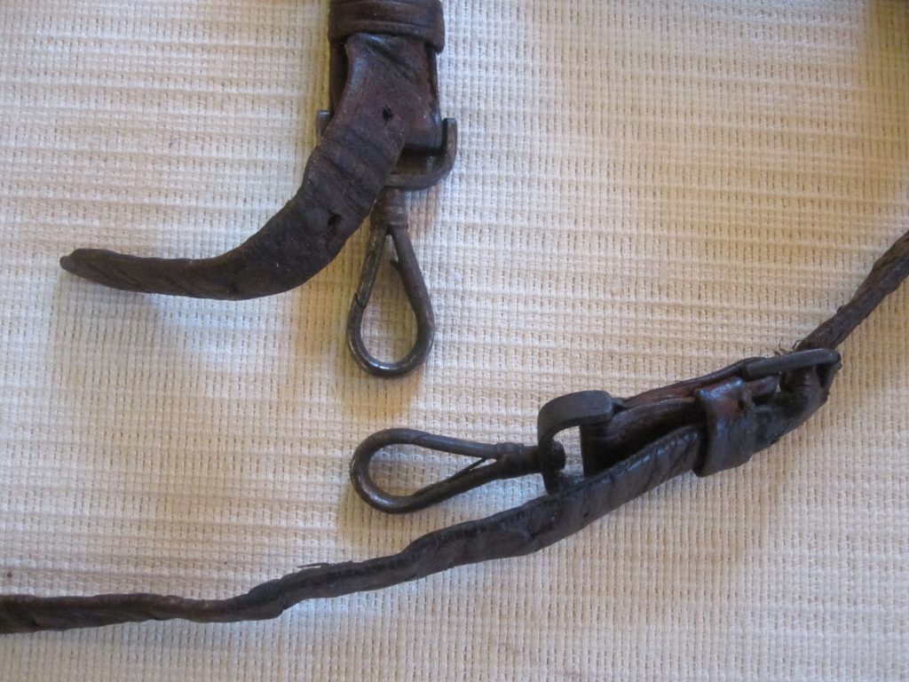1812 Era Militia Officer's Sword Belt J. Mountain Antiques