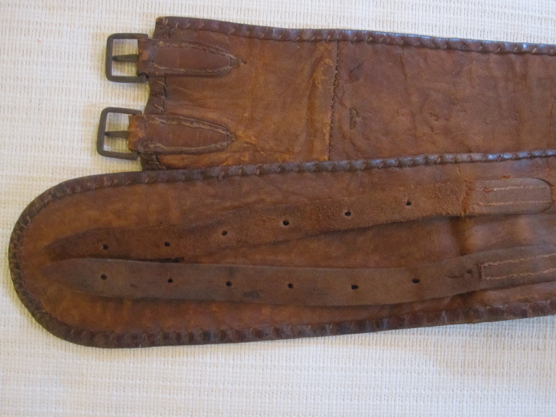 1812 Era Militia Officer's Sword Belt J. Mountain Antiques