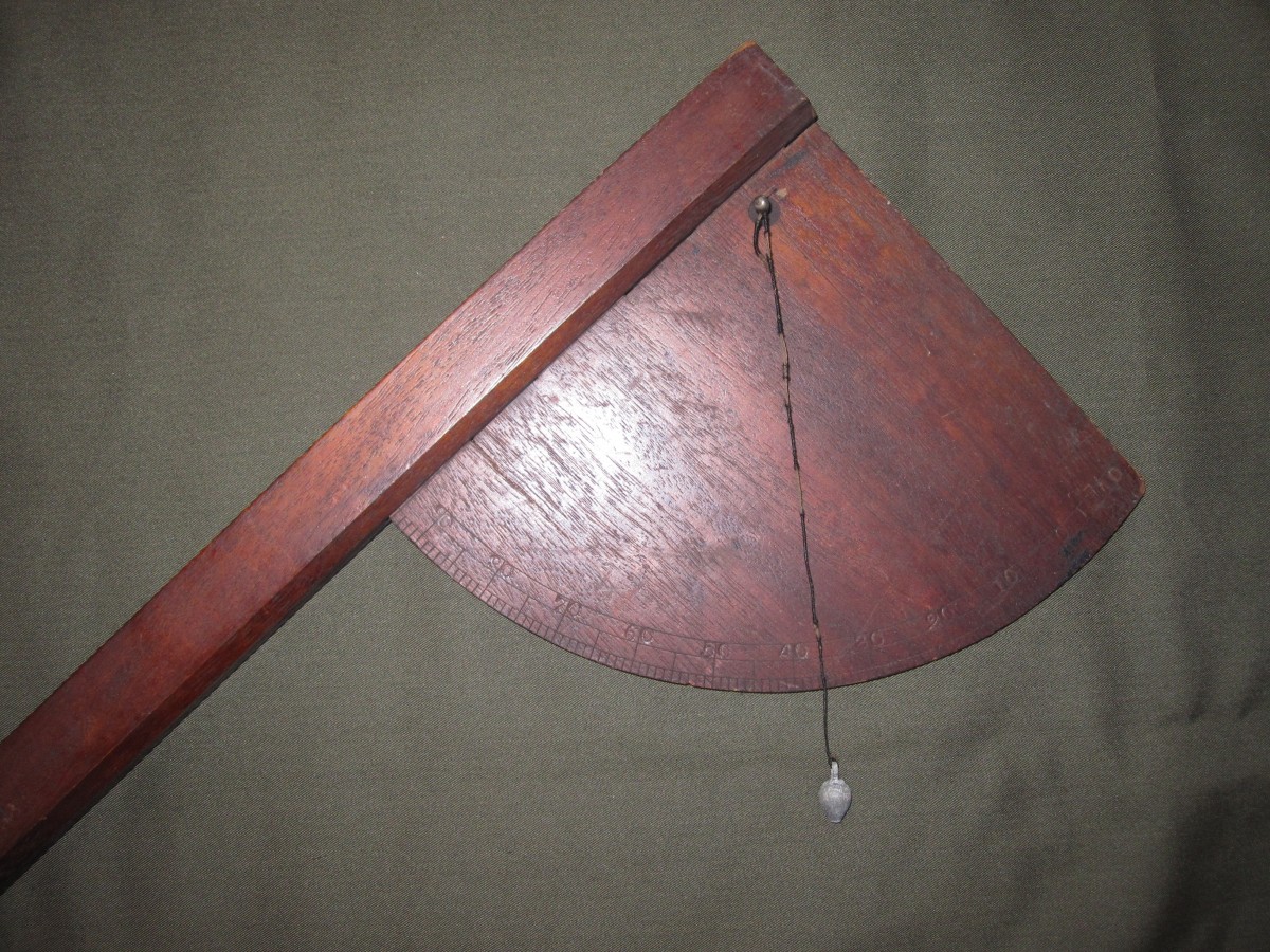 Civil War Artillery Gunner's Quadrant J. Mountain Antiques