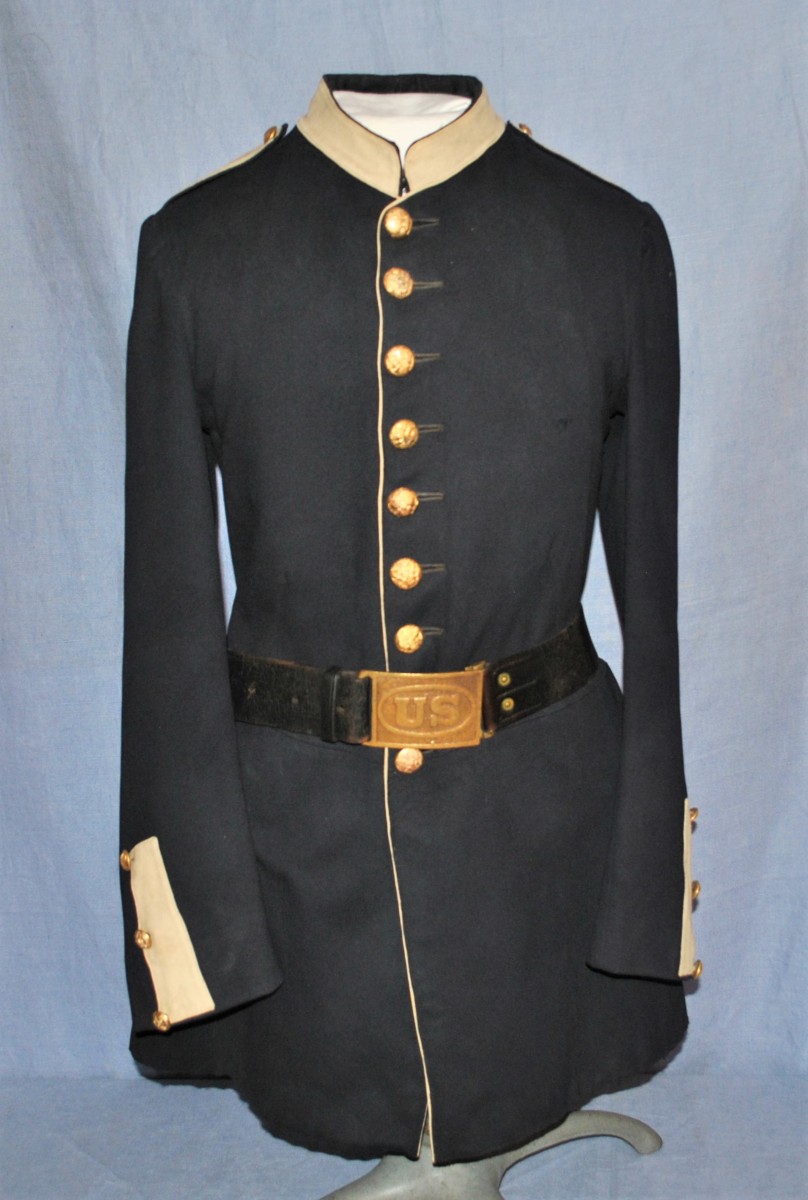 1884 Private’s Dress Uniform Coat Accoutrements J. Mountain Antiques