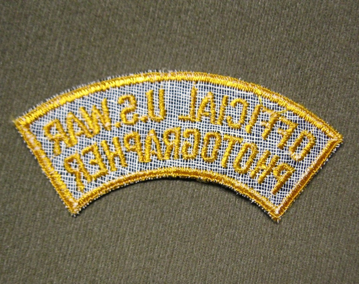 Lot Of 3 Official U S Army Photographer Patch Variants J Mountain 