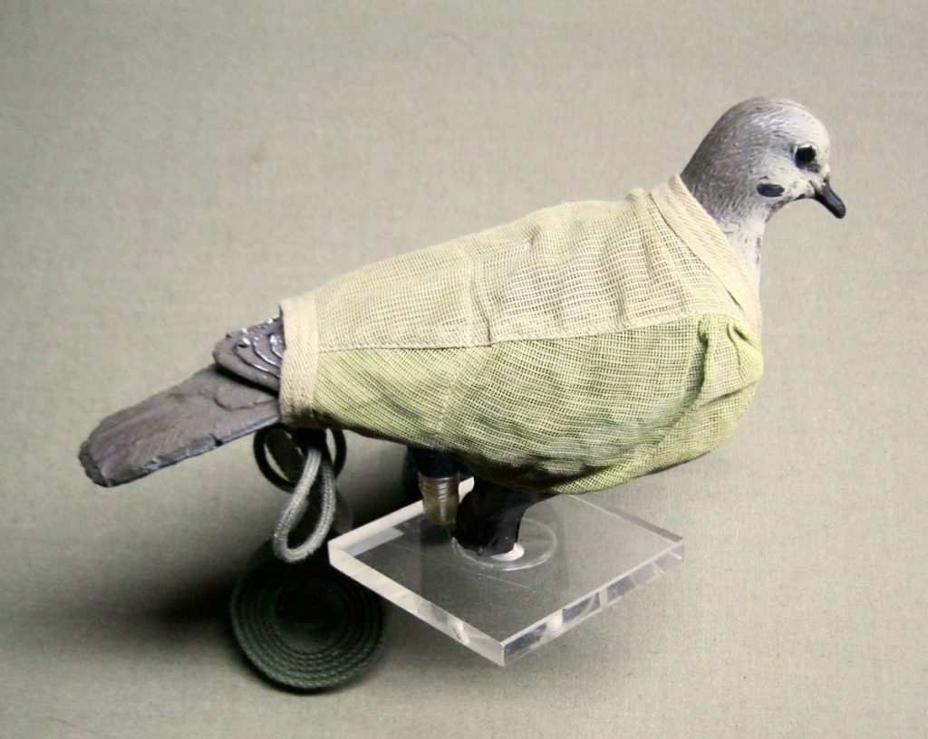 Pigeon Vest, Message Carriers, and Fiber Cage Container SOLD J