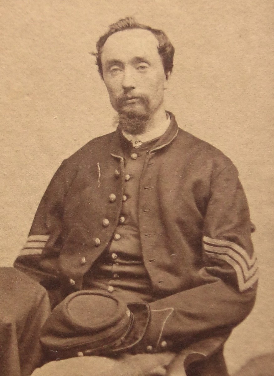 CDV Thomas Plunkett, 21st Mass. Infantry MOH SOLD J. Mountain