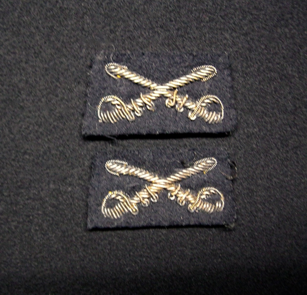 Cavalry Officer’s Bullion Cuff Insignia For Dress Uniform | J. Mountain ...