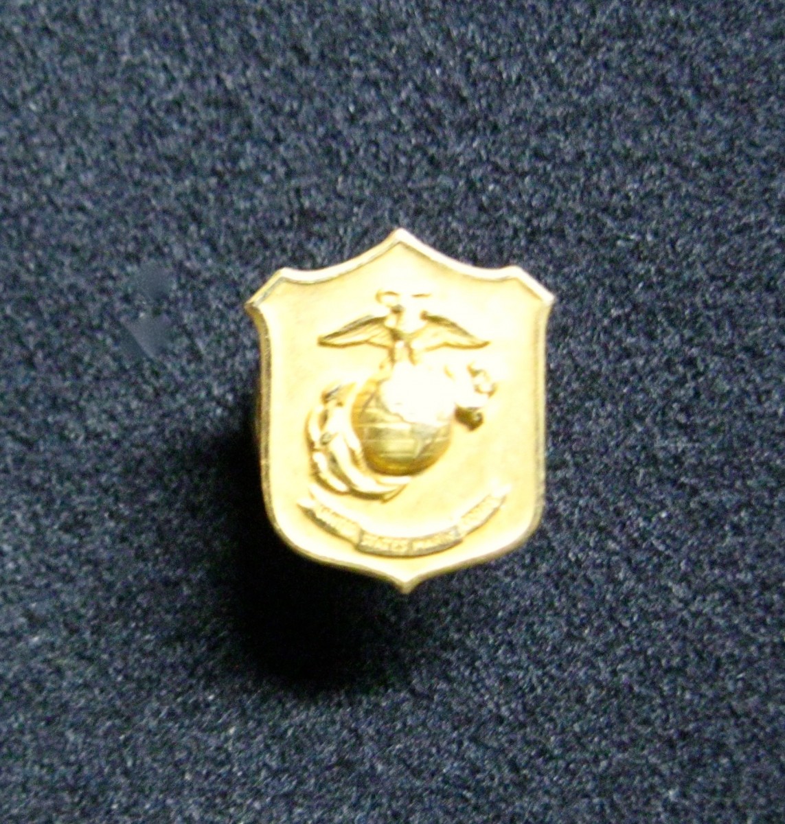 10K Gold United States Marine Corps Lapel Pin SOLD J. Mountain Antiques