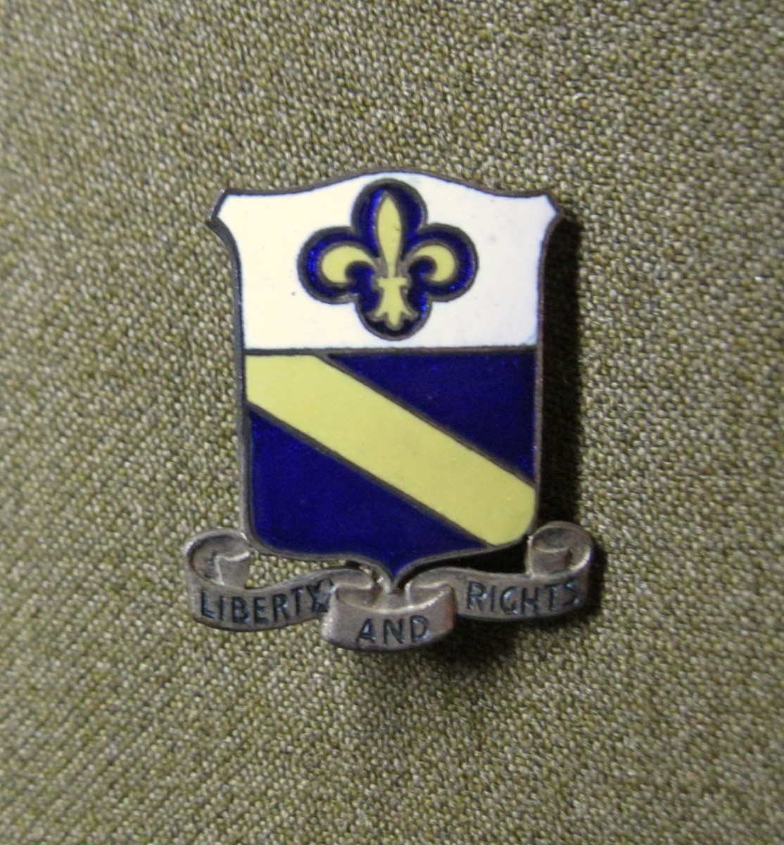 88th ID Very Rare 349th Infantry Regiment DUI SOLD J. Mountain Antiques