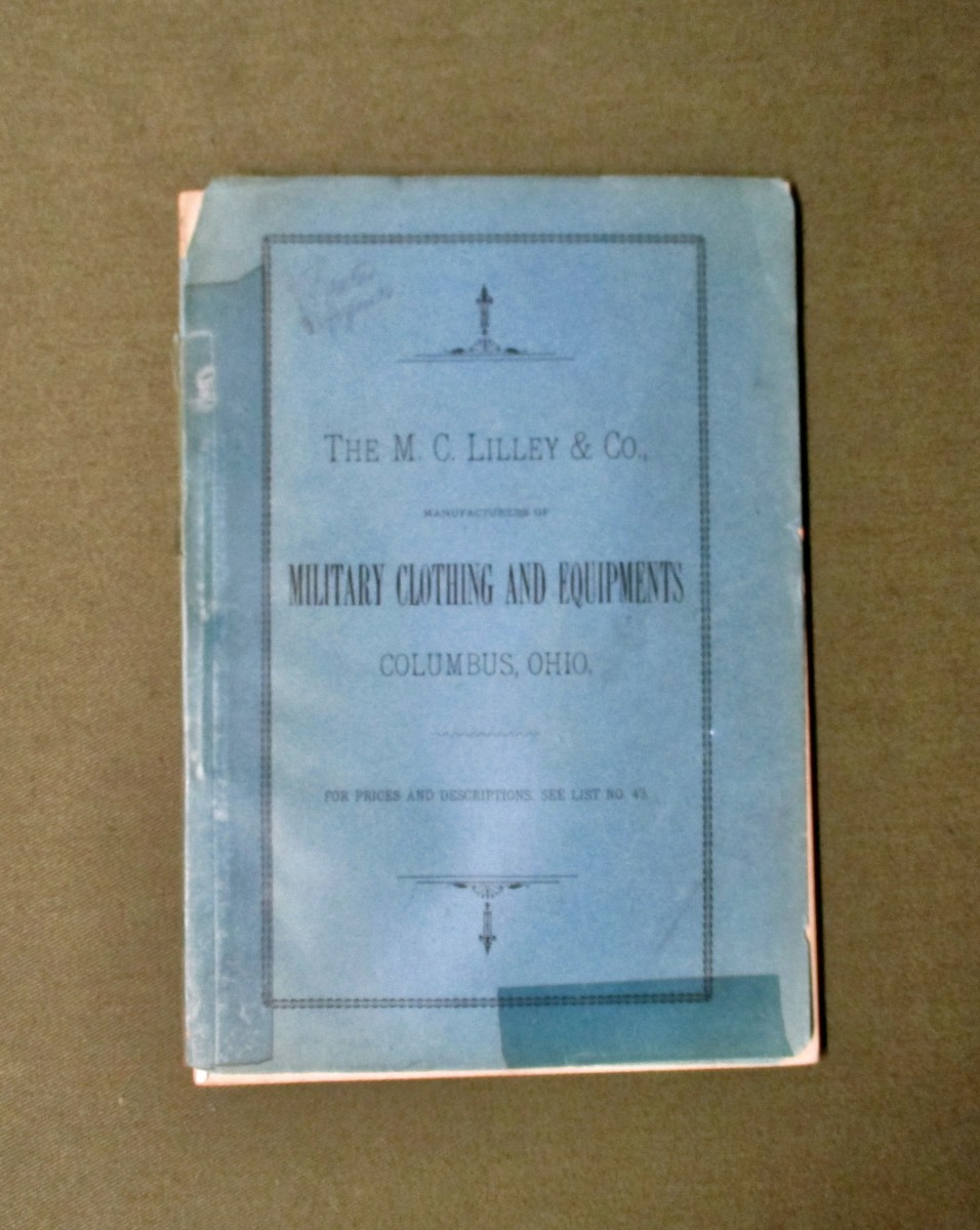 M.C. Lilley & Co. Catalog Of Military Clothing & Equipments SOLD J