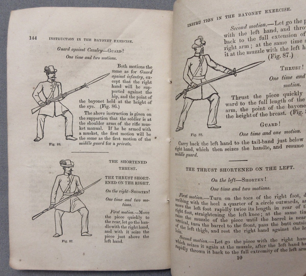 Civil War Manual Infantry Tactics Together With Bayonet Exercise 1861