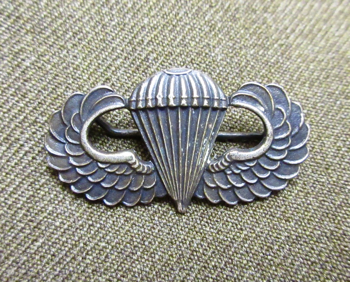 Airborne Jump Wings English Made SOLD J. Mountain Antiques
