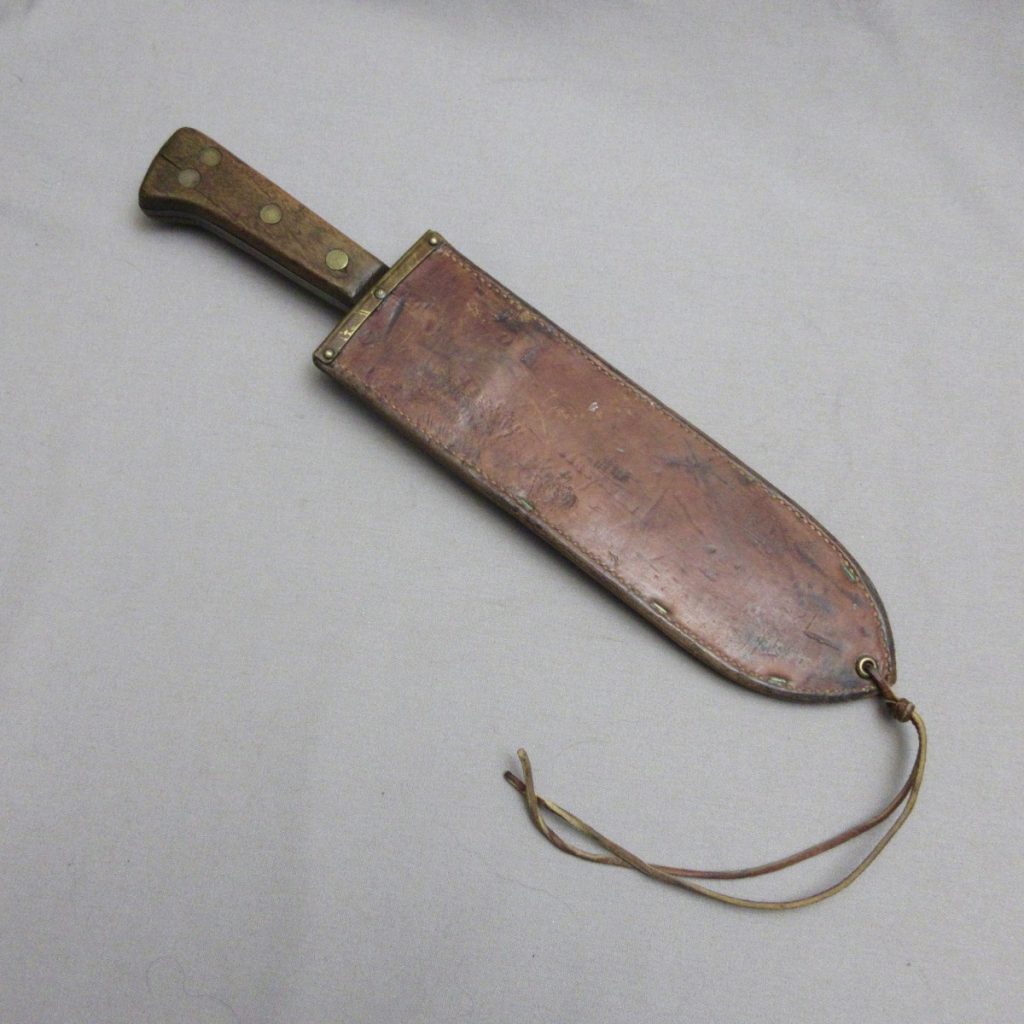 Briddell USMC Hospital Corpsman Bolo / Fighting Knife Boyt Scabbard Dated ’44 SOLD J
