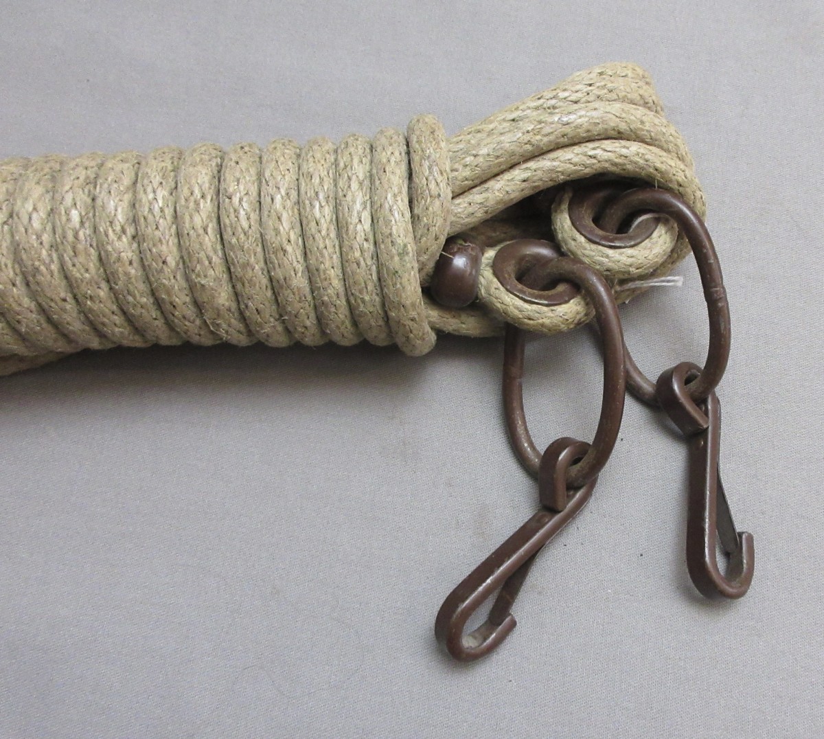 1904 Cavalry Picket Pin Rope SOLD J. Mountain Antiques