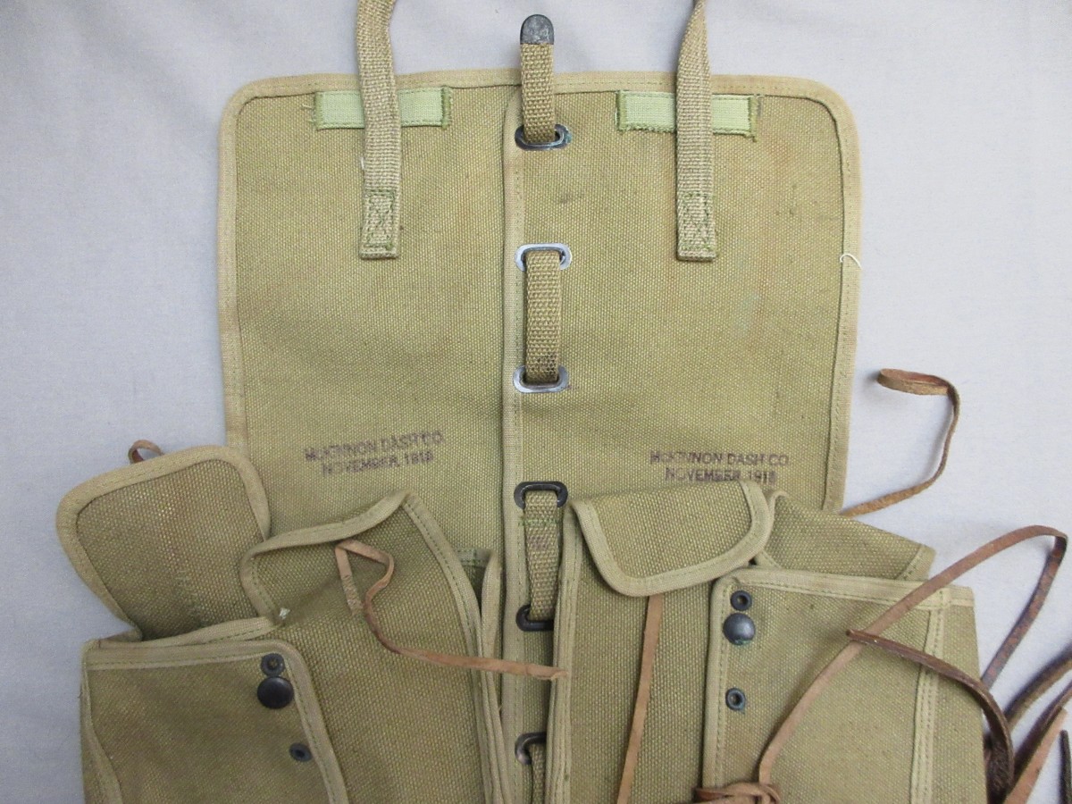 1912 Pattern Cavalry Ration Bags / Knapsack – SOLD | J. Mountain Antiques