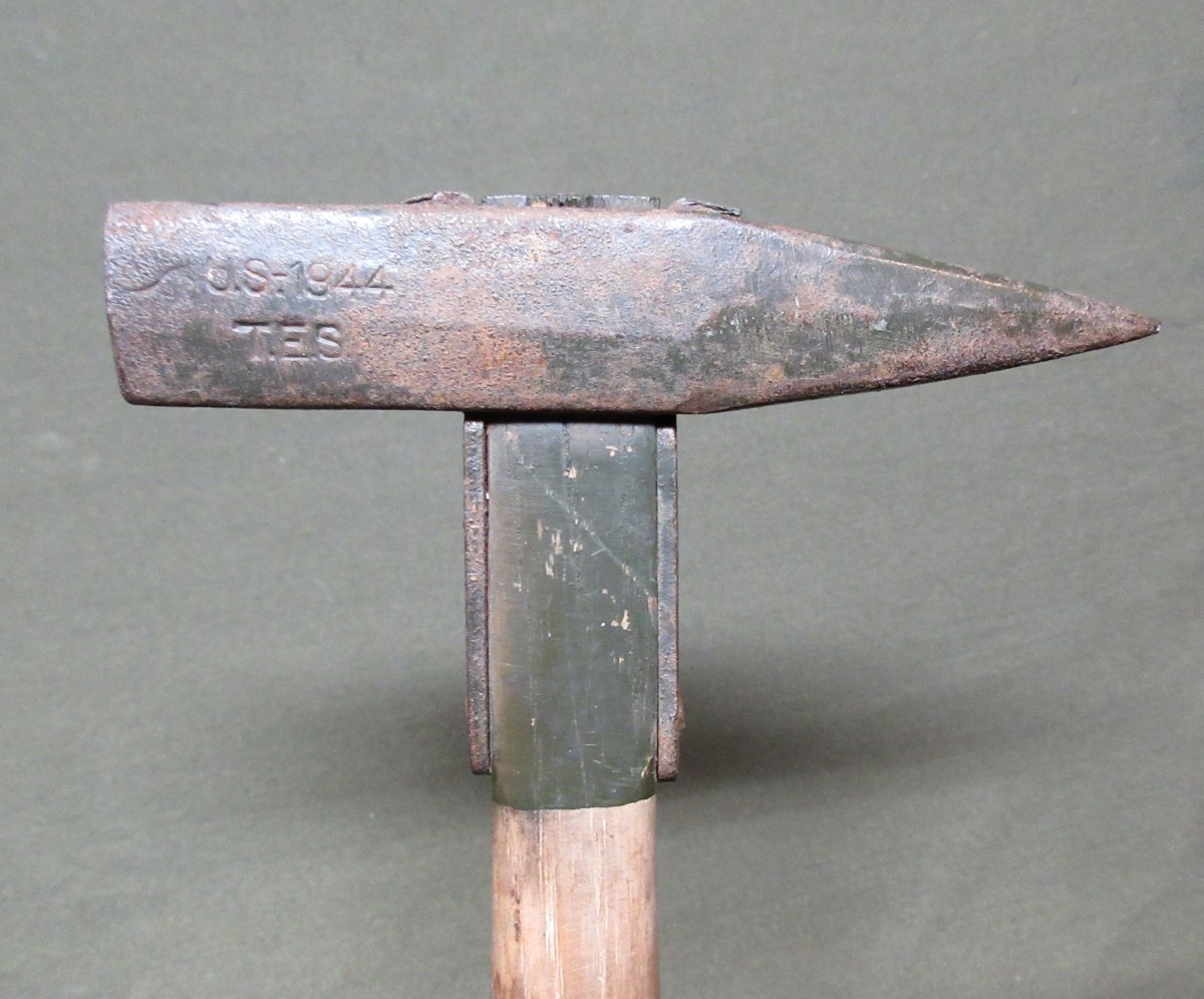 Marteau à Piton Ancien Claudius Simond – Modèle T – Piton Hammer Alpinisme – Made In France
