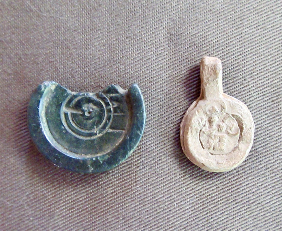 Dug Relic Lead Seals From the 18th Century Western Massachusetts SOLD J. Mountain Antiques