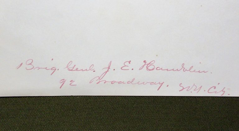 Autograph of Brevet Brigadier General D. Ruggles SOLD J